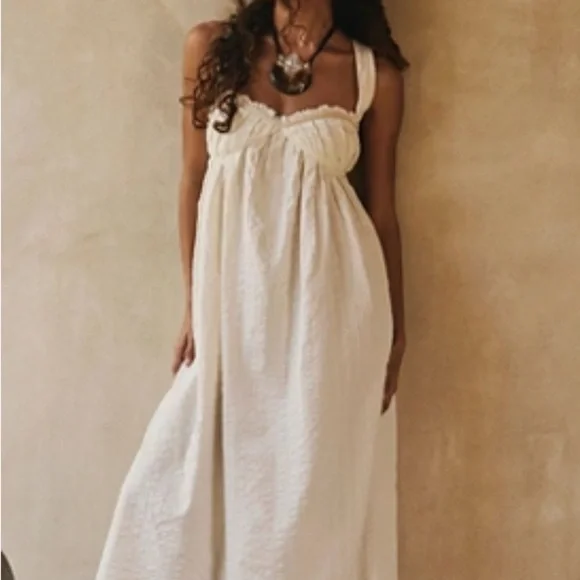 Free People | Dresses | Free People Cream Maxi Dress | Poshmark Free People | Dresses | Free People Cream Maxi Dress | Poshmark